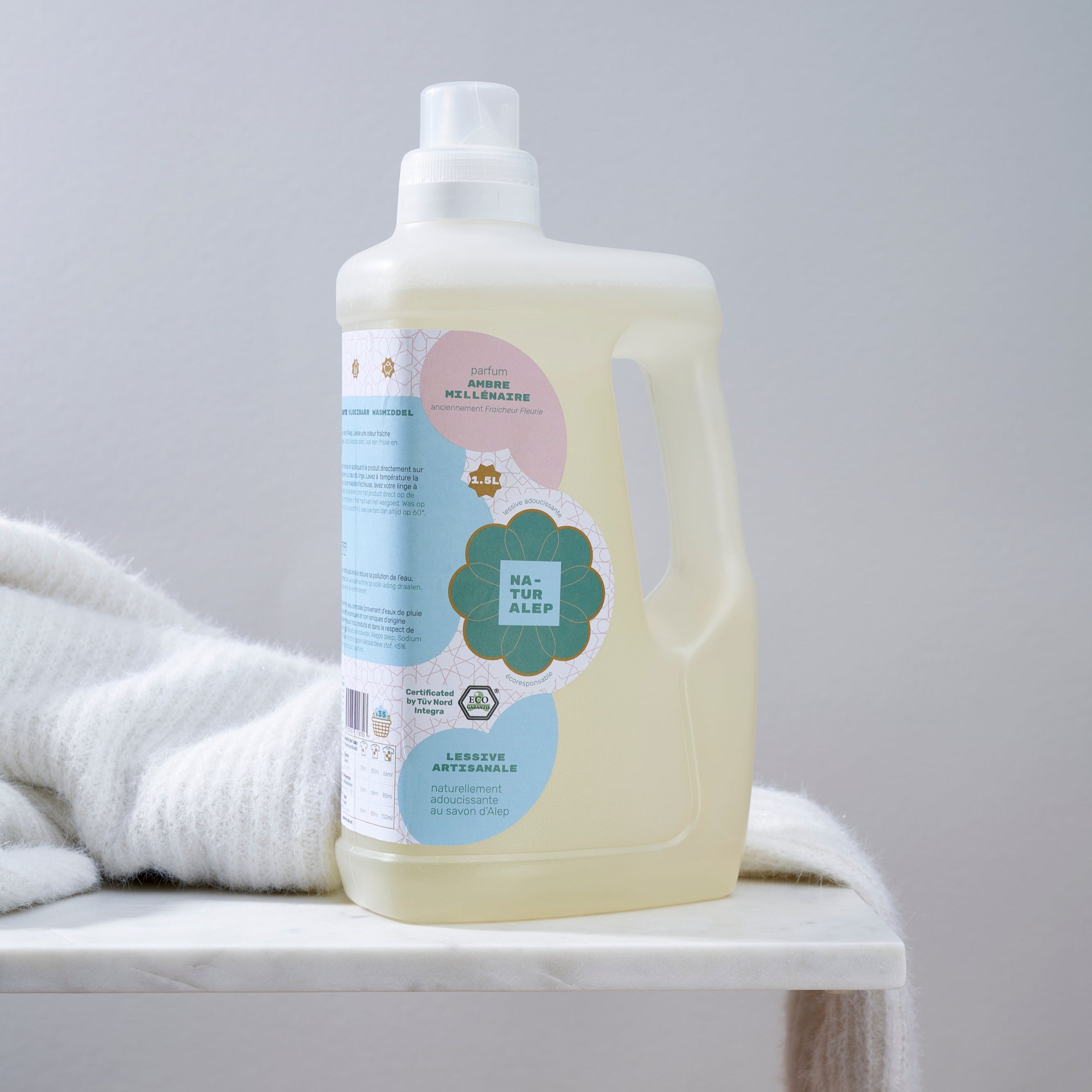 Lessive Liquide Adoucissante - Ambre Millénaire