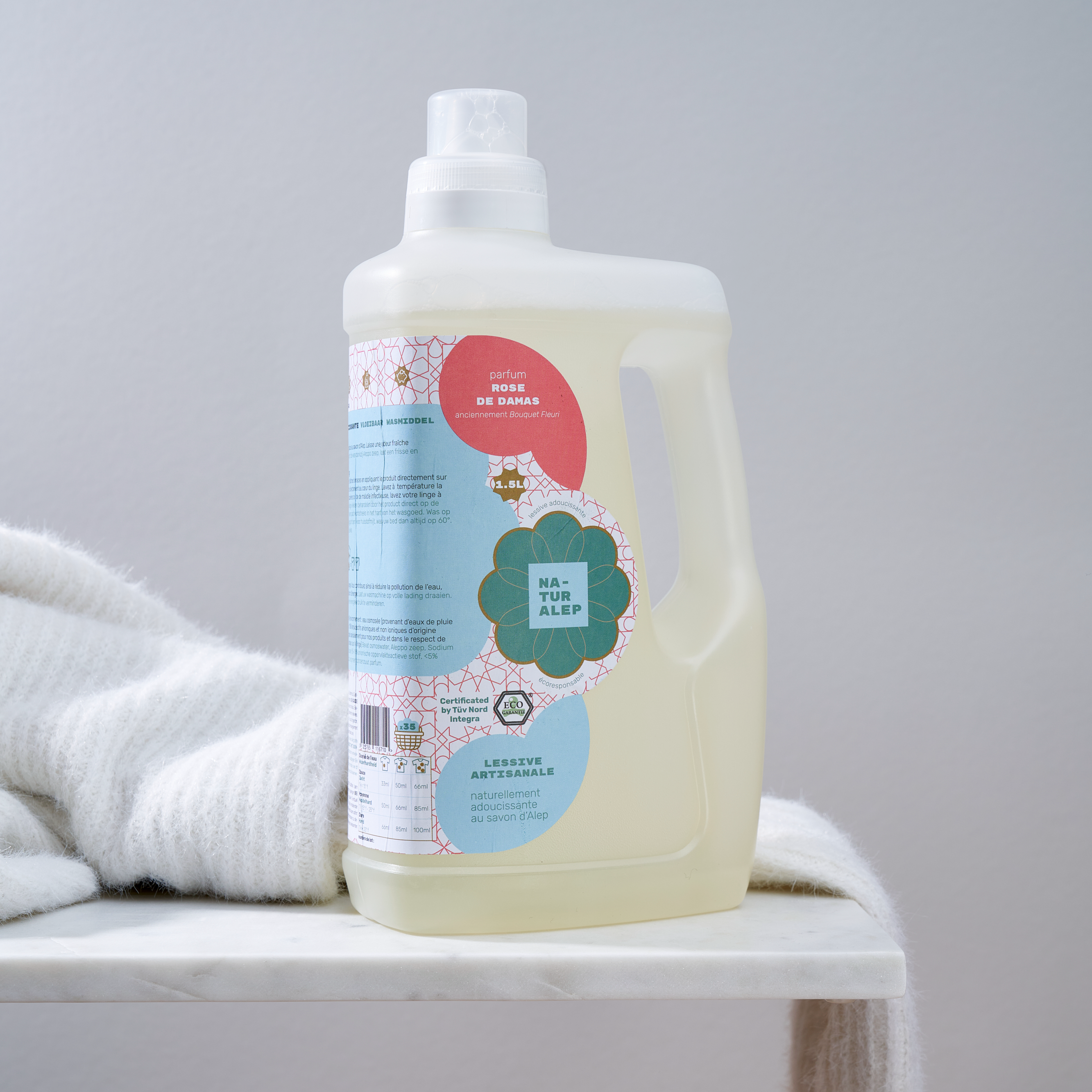 Lessive Liquide Naturelle - Rose De Damas