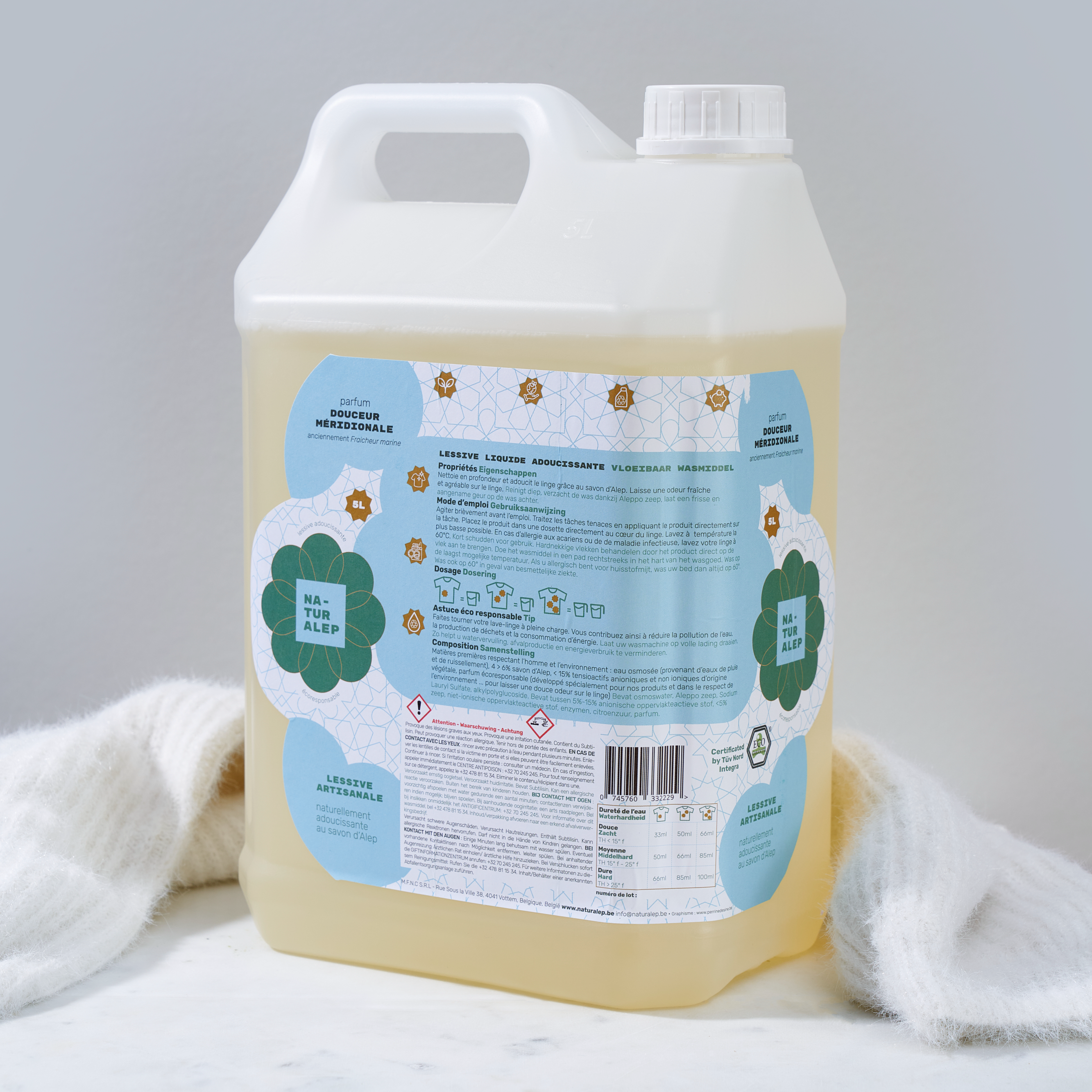 Lessive Liquide Naturelle - Douceur Méridionale