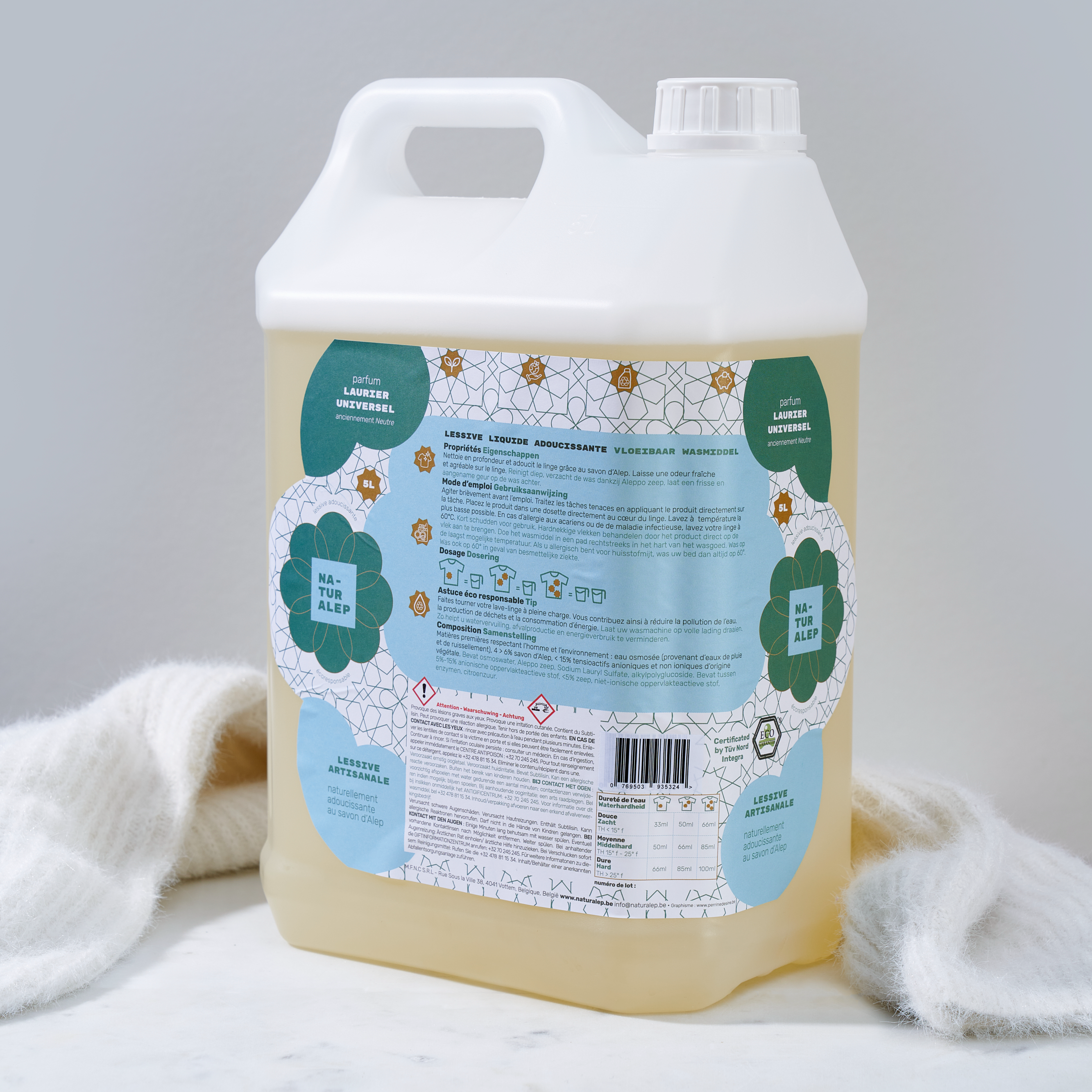 Lessive Liquide Naturelle - Laurier Universel