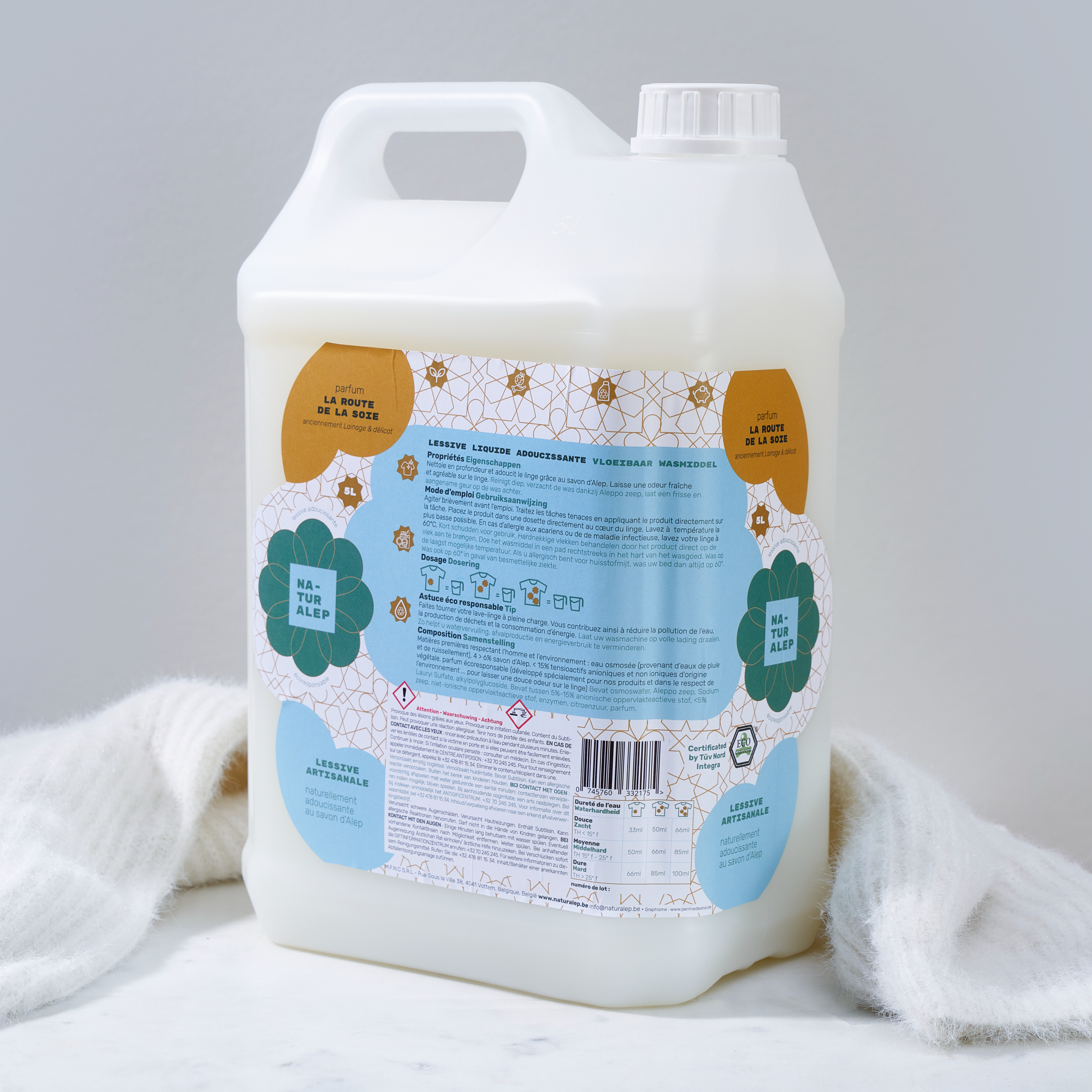 Lessive Liquide Naturelle - La Route De La Soie